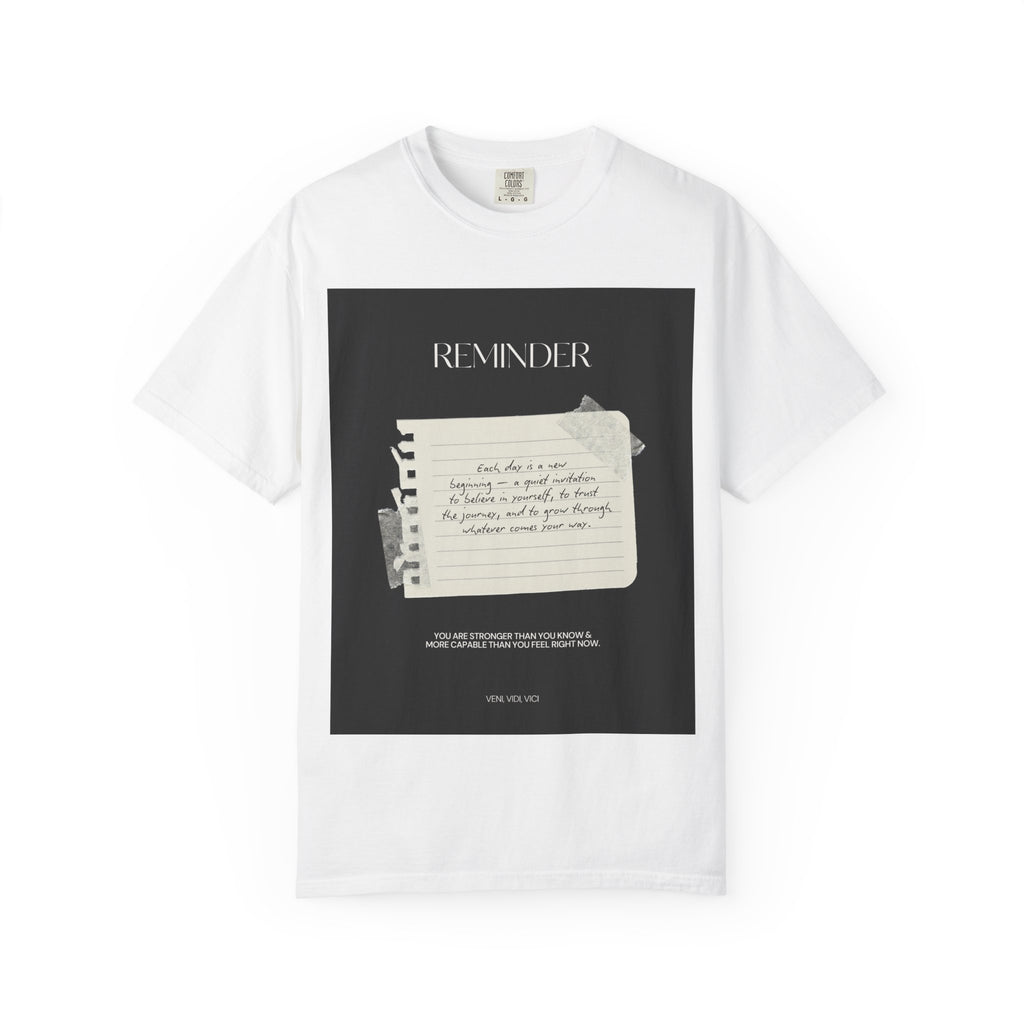 Unisex Garment-Dyed Graphic T-shirt